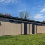 Steel garage