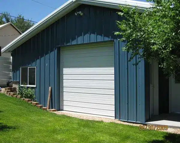 Steel garage