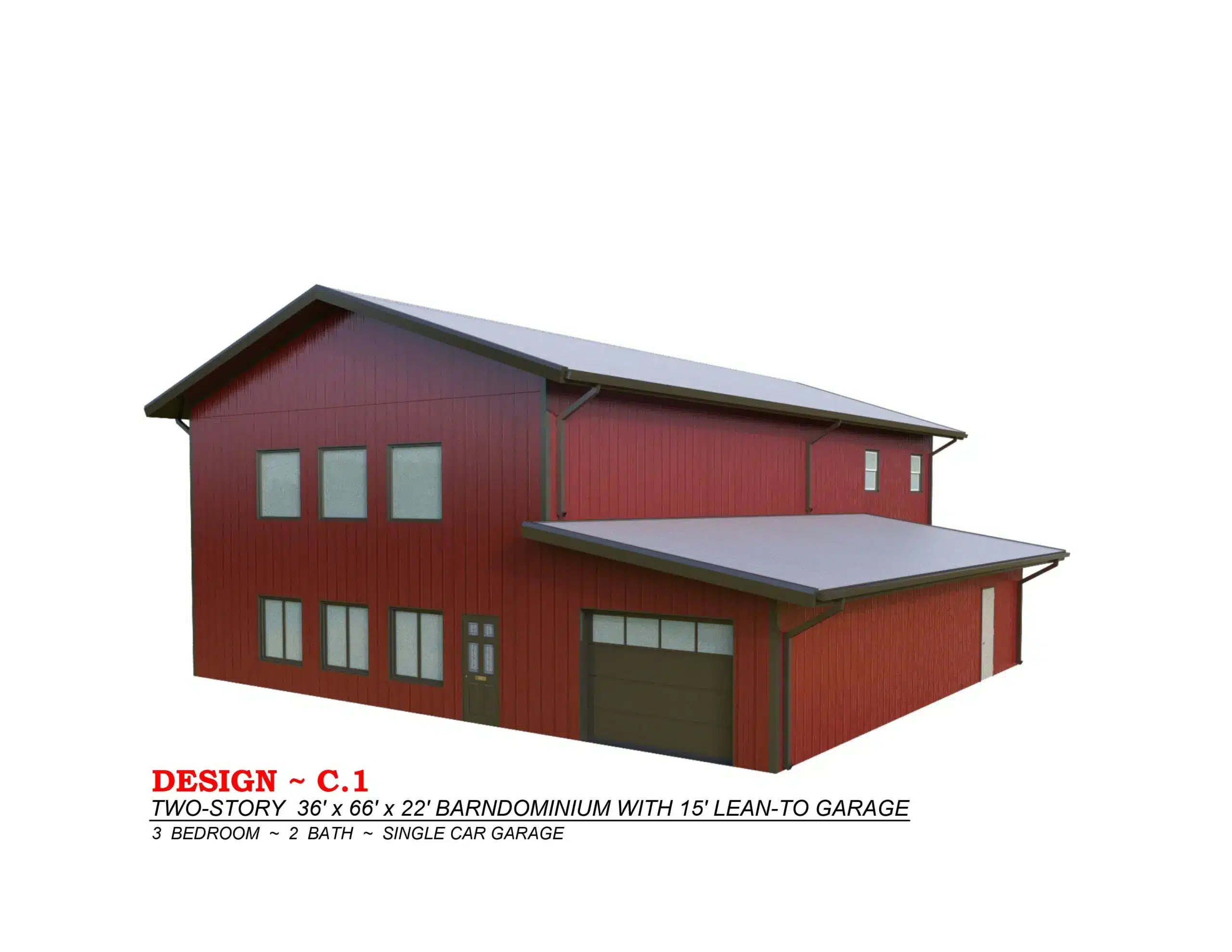 steel barndominium design