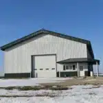 Steel garage
