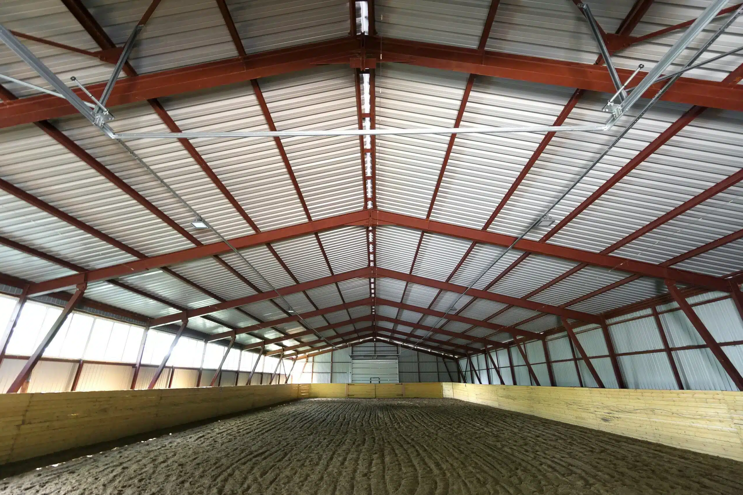 steel horse arenas, steel buildings selection tile photo